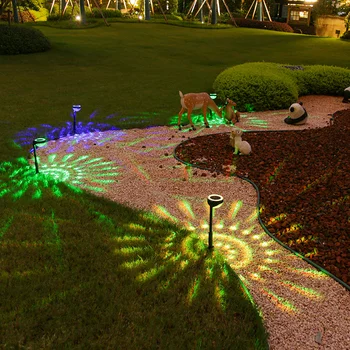 4GAB Āra Saules Gaismas Dārza Lampas Powered Ūdensizturīgs Ainavu Ceļš Pagalmā Zālieniem, Terases Saules Ārā Apdare, LED Lightings