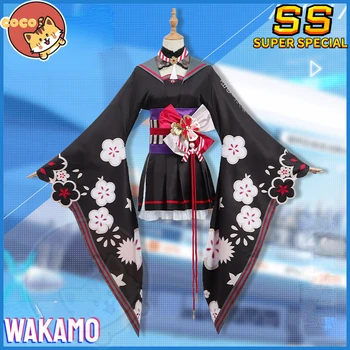 Wakamo Cosplay Kostīmu Spēle Zils Arhīva Cosplay Wakamo Kostīmu Kosaka Wakamo Cosplay Kimono un Cosplay Kurpes CoCos-SS