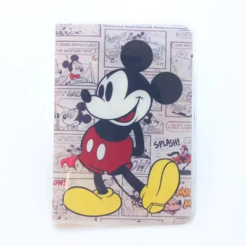 6 Stilu Izvēlēties Karikatūra Mickey Minnie Pases Turētāja PVC Ceļošanas Pase uz Lietu 14cm*9.6 cm Kartes & ID Turētāji