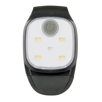LED Klipu Lukturīti 4 Apgaismojuma Režīmi USB Lādējamu Klipu Par Gaismu Drošības Brīdinājums Gaitas Gaismas, Nakts Pastaigas