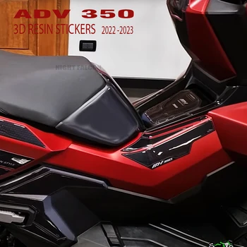 HONDA ADV350 ADV 350 2022 2023 3D Motociklu Sveķiem, Epoksīda Uzlīmes Aizsardzības Komplekts Tvertne Pad Anti Scratch Decal Non-slip
